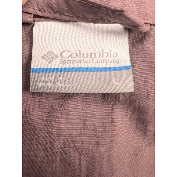 Columbia Time Is Right Full Zip Water-Resistant Windbreaker 2071181 Womens Large - Picture 9 of 10